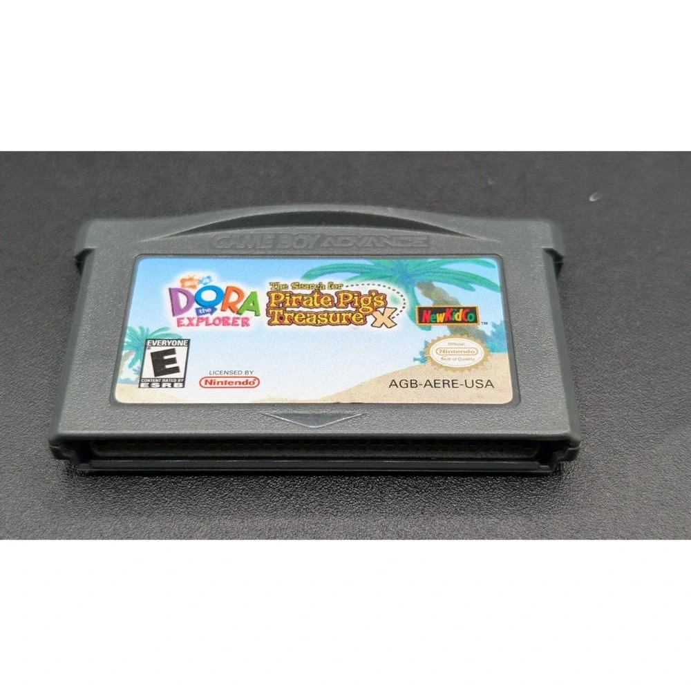 Nintendo GameBoy Advance Game Lot Of 3 (Dora The Explorer Game Series Bundle)